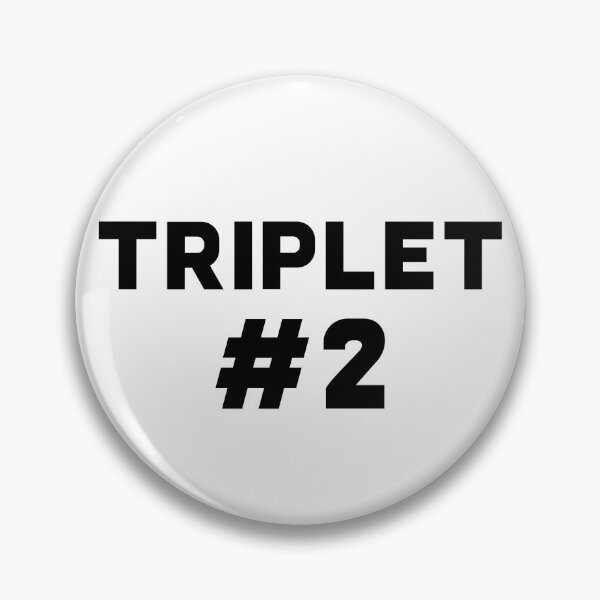 Item preview, Triplet Number 2 designed and sold by teesaurus.