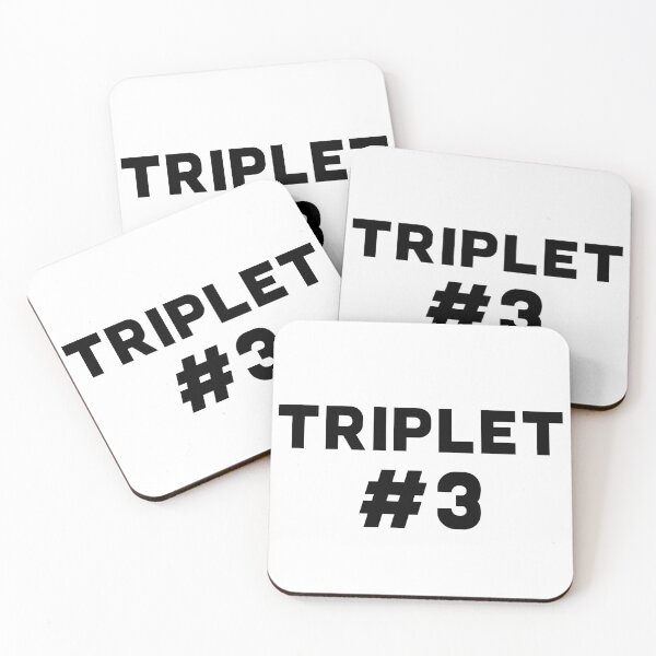Item preview, Triplet Number 3 designed and sold by teesaurus.