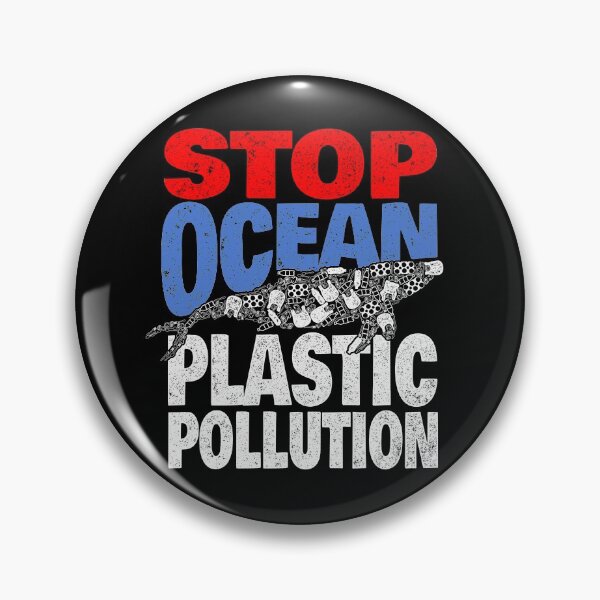 Item preview, Plastic Pollution Save Our Oceans Earth Day Climate Change designed and sold by Crush Retro®.