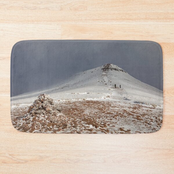 Item preview, A snowy Corn Du in the Brecon Beacons National Park designed and sold by Dan Santillo.