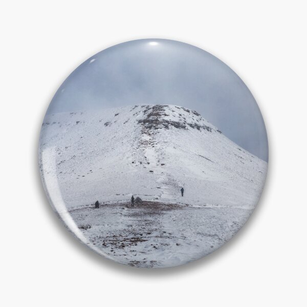 Item preview, A snowy Corn Du in the Brecon Beacons National Park designed and sold by Dan Santillo.