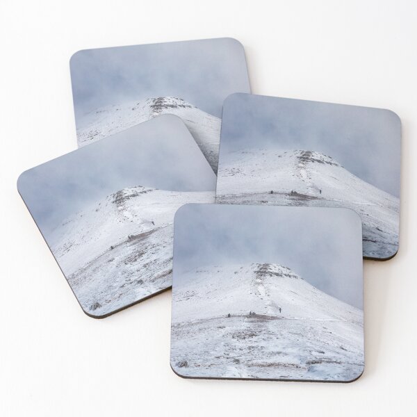 Item preview, A snowy Corn Du in the Brecon Beacons National Park designed and sold by Dan Santillo.