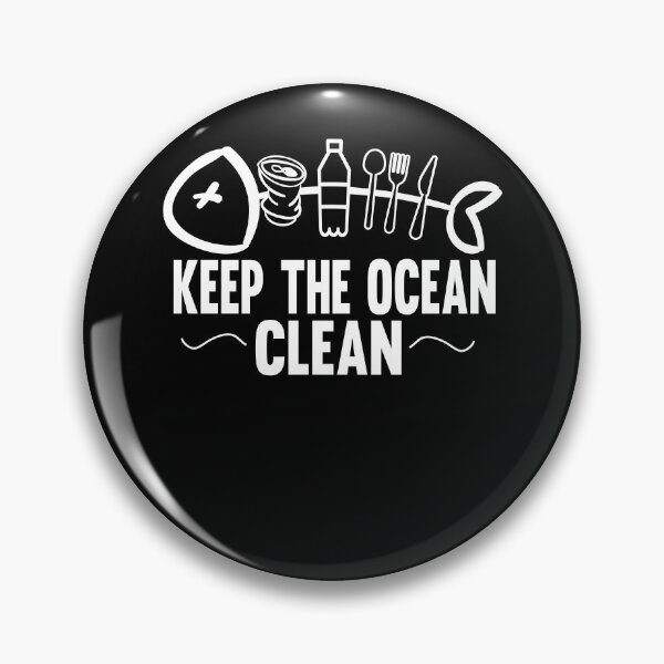 Item preview, Keep The Oceans Clean Earth Day Save The Oceans Climate Change designed and sold by Crush Retro®.