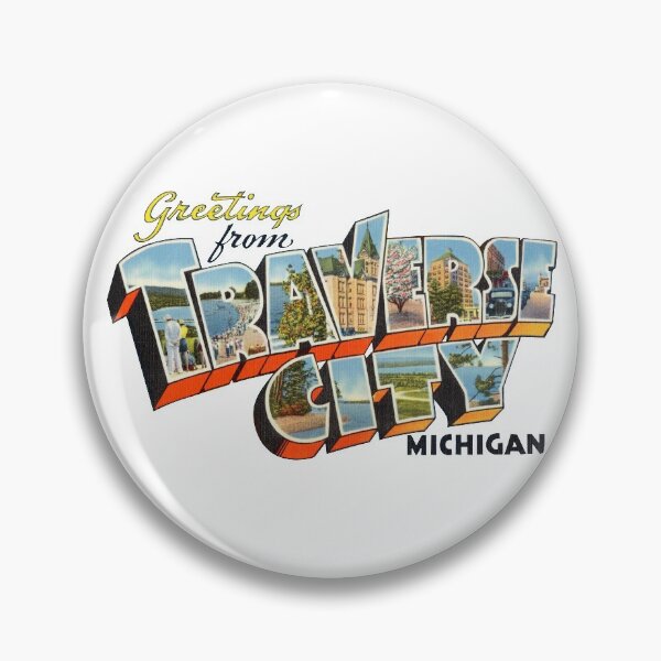 Item preview, Greetings from Traverse City, Michigan designed and sold by reapolo.