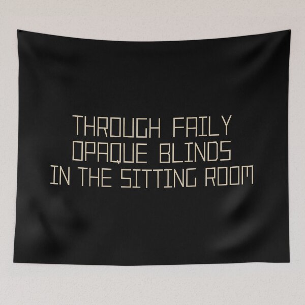 Item preview, Fairly Opaque Blinds designed and sold by FuzzCanyon.