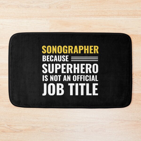 Item preview, Funny Sonographer Superhero, Gift For Ultrasound Tech designed and sold by VintageMashup.