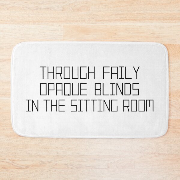 Item preview, Fairly Opaque Blinds - Black designed and sold by FuzzCanyon.