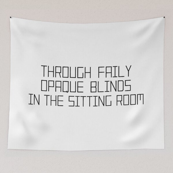 Item preview, Fairly Opaque Blinds - Black designed and sold by FuzzCanyon.
