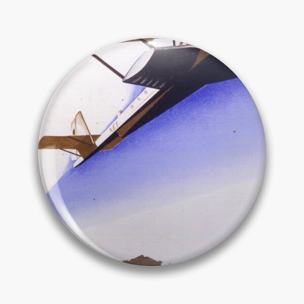 Item preview, Soc An Aero Espresso vintage travel poster designed and sold by stickart-marek.