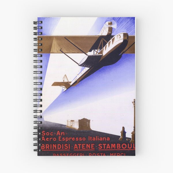 Item preview, Soc An Aero Espresso vintage travel poster designed and sold by stickart-marek.