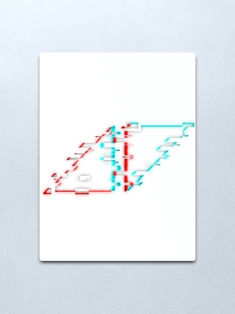 Lámina metálica «el logo de avicii falló» de breaker160 | Redbubble
