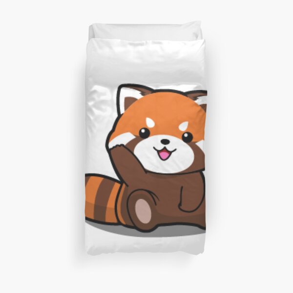 panda roux trop chou Housse de couette