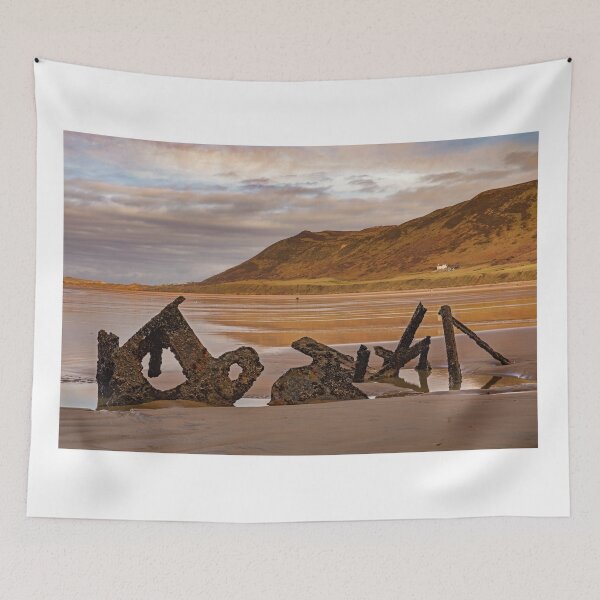 Item preview, Vennerne Wreck, Rhossili Bay designed and sold by Dan Santillo.