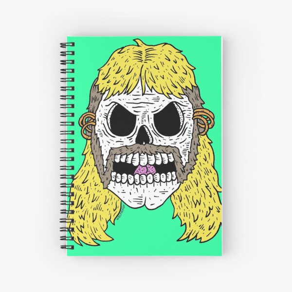 Skullet Spiral Notebook