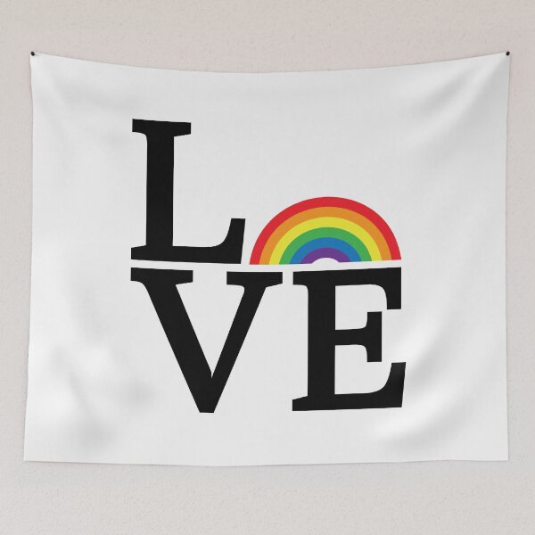 Item preview, RAINBOW FLAG PRIDE LGBTQ LOVE MEN WOMEN GIFT designed and sold by fourstripes.