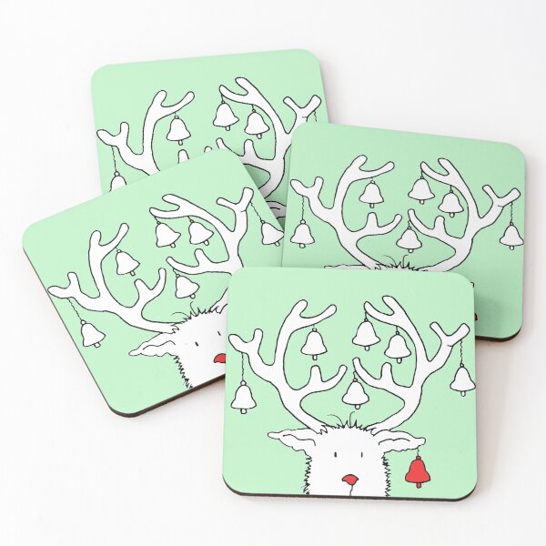 Item preview, Jingle Reindeer designed and sold by Annie White Illustration.