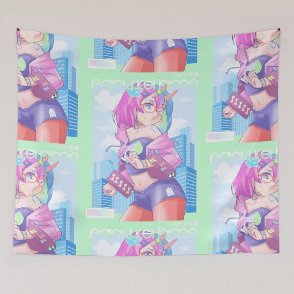 Artikelvorschau, Fairy Kei Hime Magazine Cover - Pastellversion entworfen und verkauft von Vexic929.