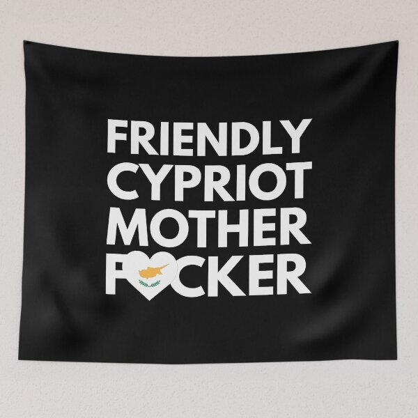 Item preview, Friendly Cypriot MF Mother Focker Cyprus designed and sold by HelloFromAja.
