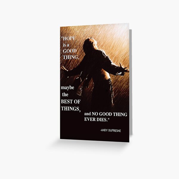 Shawshank Redemption Greeting Card