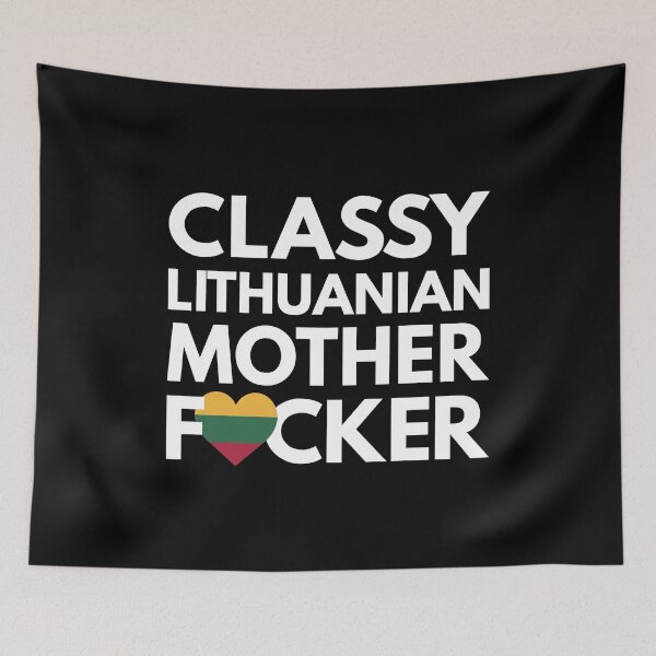 Item preview, Classy Lithuanian MF Mother Focker Lithuania designed and sold by HelloFromAja.