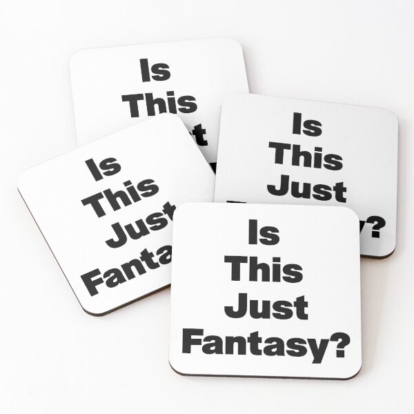 Item preview, Is This Just Fantasy? - Queen Bohemian Rhapsody Lyrics (Black) designed and sold by Omnia.