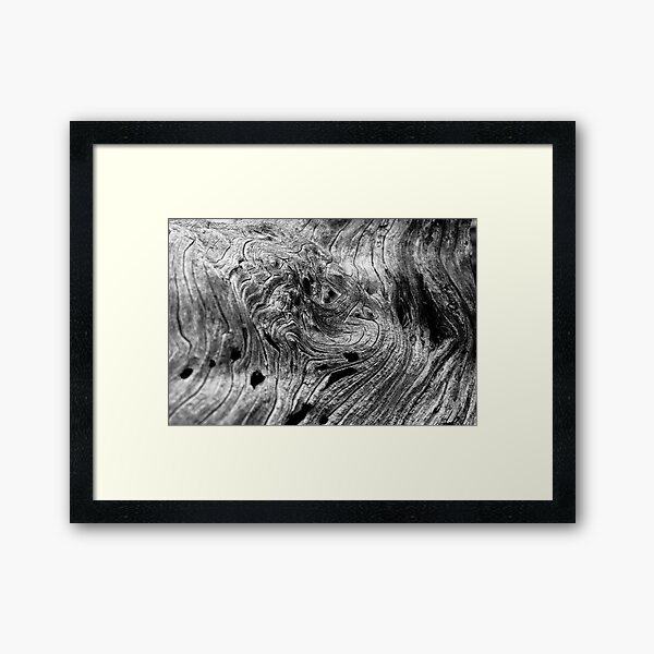 Aged Pattern, Breckenridge - Colorado Framed Art Print