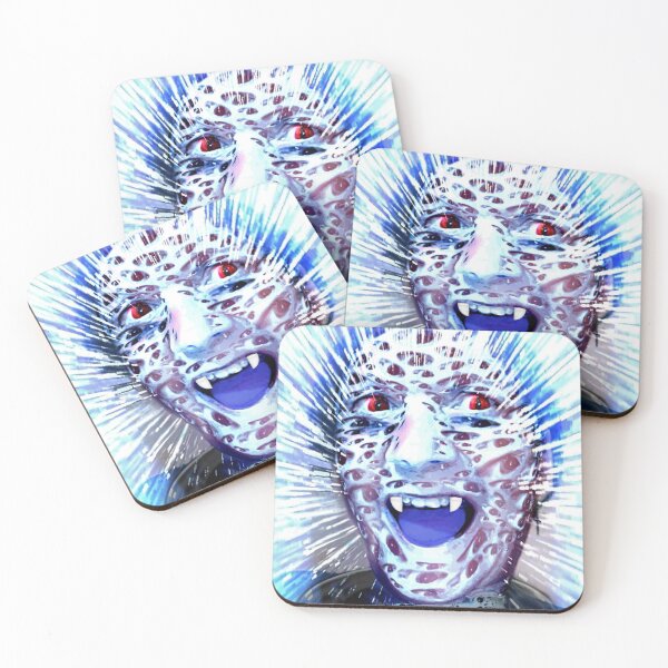 Item preview, Vampire portrait in blue light designed and sold by Astralia.