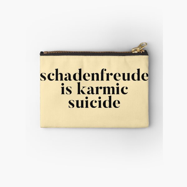 Item preview, Schadenfreude is Karmic Suicide designed and sold by mivpiv.