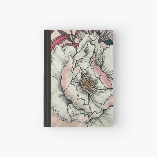 Vintage Floral design Hardcover Journal
