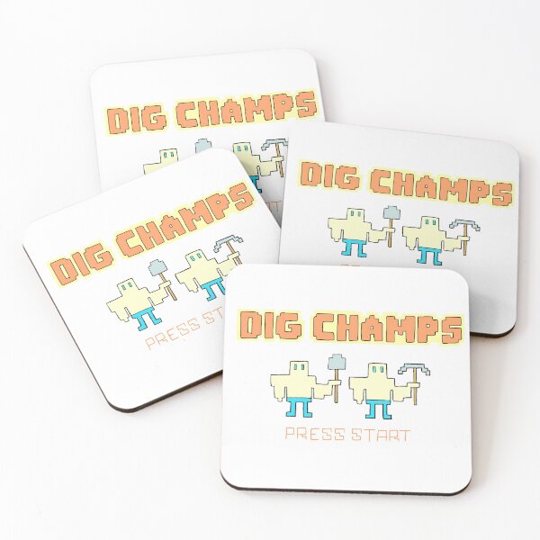 Item preview, Dig Champs Retro Game from Regular Show designed and sold by durkstars.
