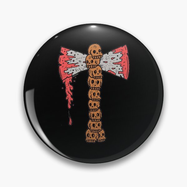Item preview, Skull Tomahawk designed and sold by wolfmaskart.