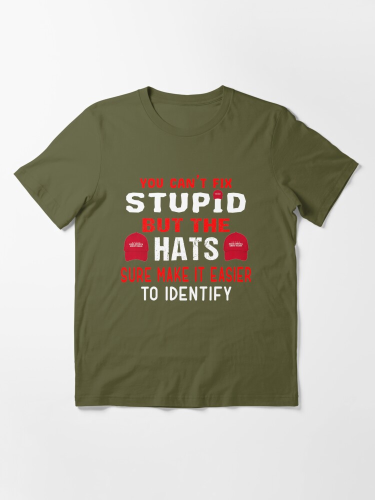 You Can't Not Fix Stupid Funny Cincinnati Bengals T-Shirt - T-shirts Low  Price