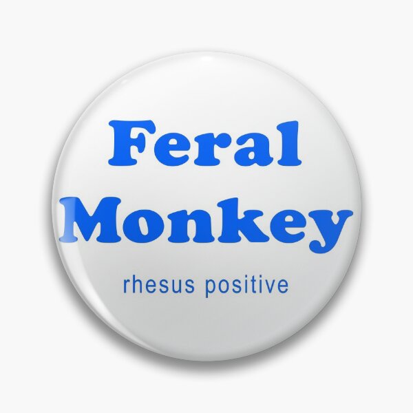 Item preview, Feral Monkey clinical trial medical research volunteer designed and sold by Grandsire.