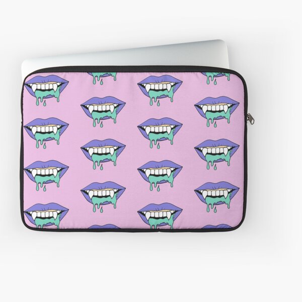 Cotton Candy Fangs Laptop Sleeve