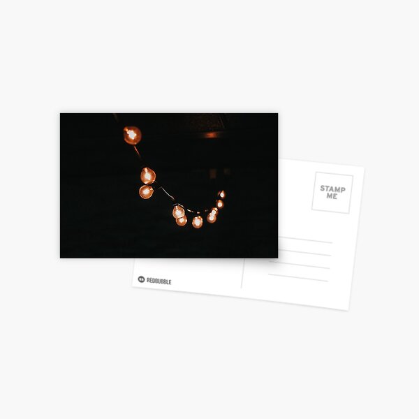 String Lights Postcard