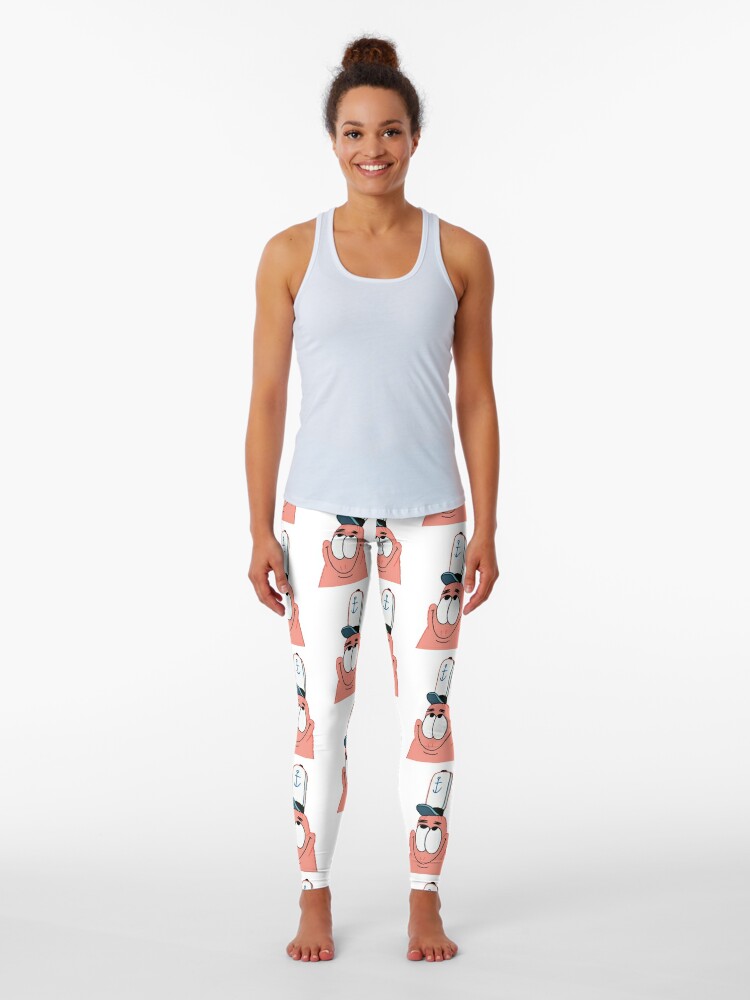 Patrick star inspired clothing and more Leggings for Sale by  depressedHarry