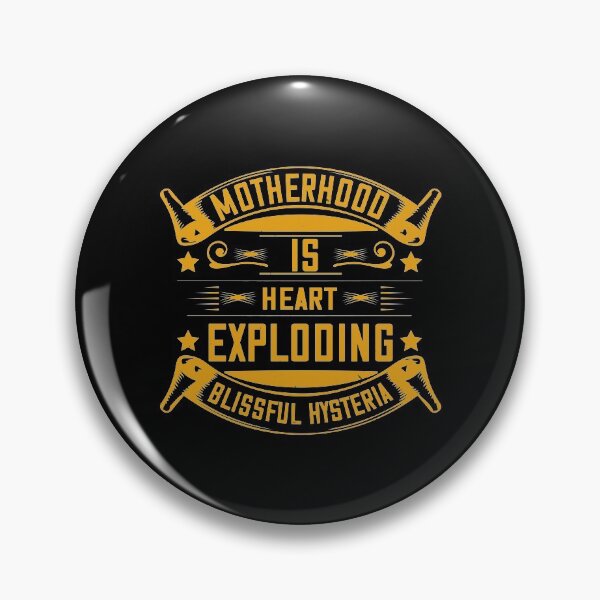 Item preview, Motherhood is heart exploding designed and sold by stylebytara.