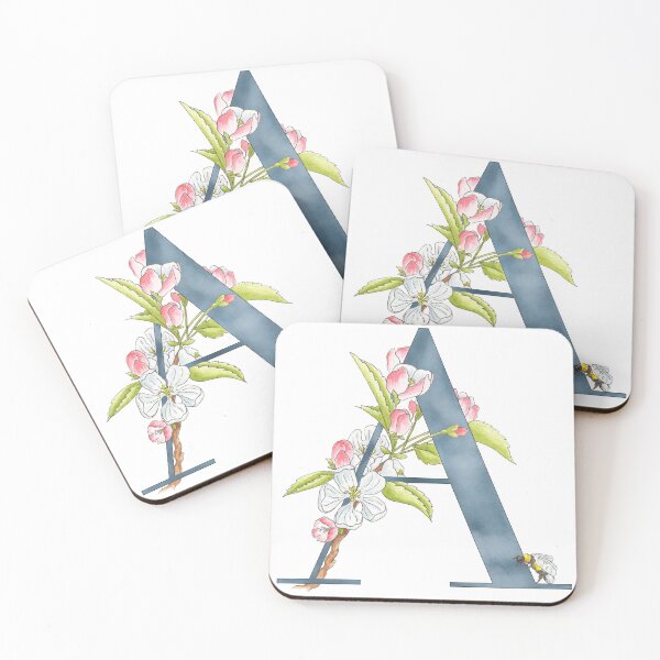 Item preview, A is for Apple Blossom designed and sold by Theodora Gould.