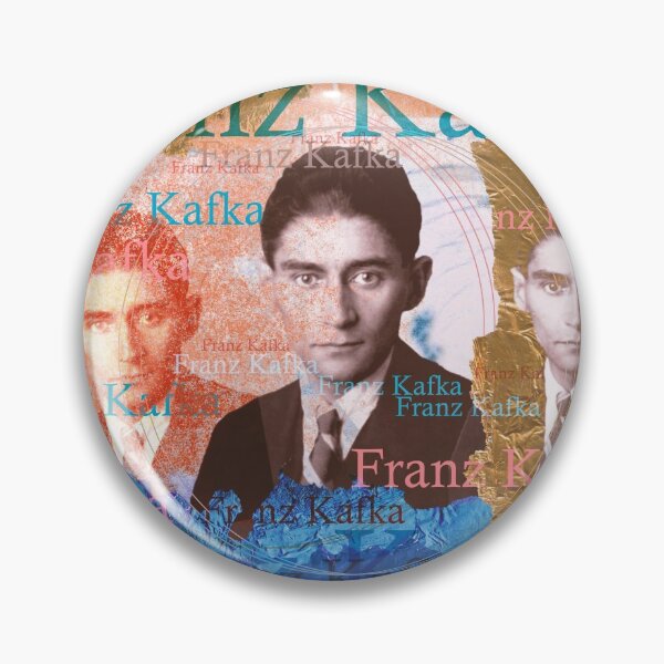Item preview, aesthetic Franz Kafka portrait designed and sold by Mauswohn.