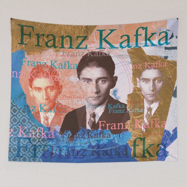 Item preview, aesthetic Franz Kafka portrait designed and sold by Mauswohn.