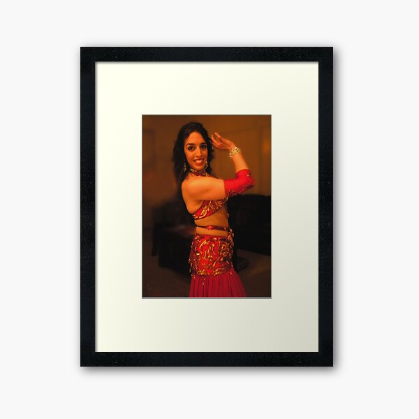 " Belly Dancer " Framed Art Print