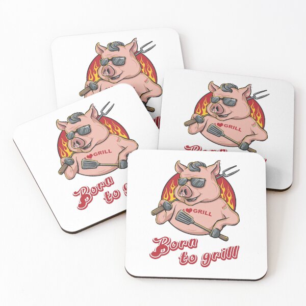 Item preview, Barbecue - Born to grill designed and sold by QuenLotta-Arts.