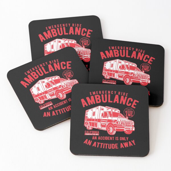 Item preview, Emergency ride ambulance gift for paramedics, firefighters and helpers designed and sold by desislogn.