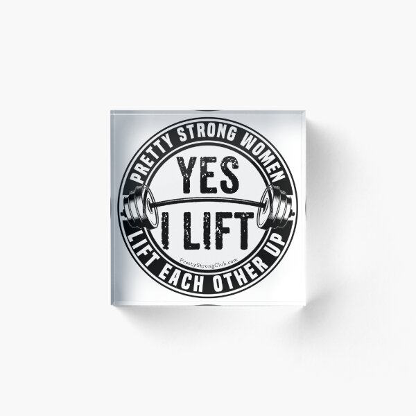 Women Let’s Lift Each Other Acrylic Block