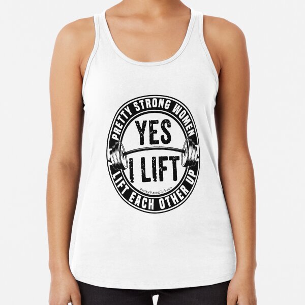 Women Let’s Lift Each Other Racerback Tank Top