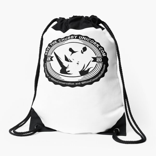 Save The Chubby Unicorn 2K20 Drawstring Bag