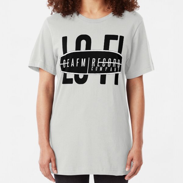 DeaFM Record Co. - "Noise" Logo Slim Fit T-Shirt