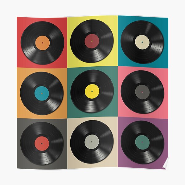 Vinyl Record Poster