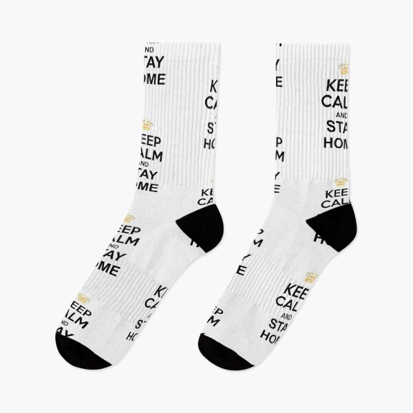 Item preview, Keep Calm And Stay Home - Stay at home - Funny Influenza Virus Flu designed and sold by urban-design.