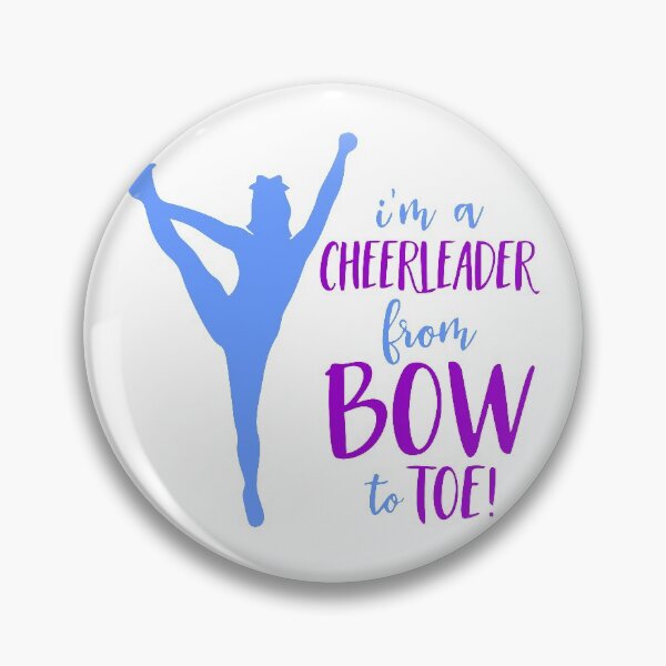 Item preview, cheerleader from bow to toe designed and sold by incheerdesigns.